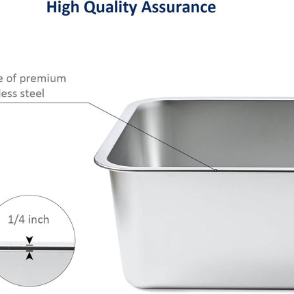 Premium Cat Litter Box and Shovel Set