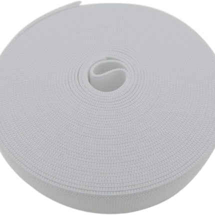 3/5 Inch by 43 Yard White Sewing Elastic Band Spool Heavy Stretch High Elasticity Knit Elastic Band