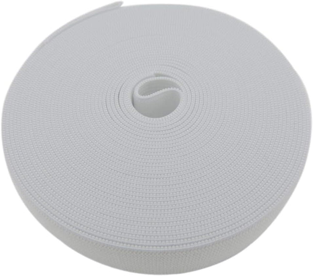 3/5 Inch by 43 Yard White Sewing Elastic Band Spool Heavy Stretch High Elasticity Knit Elastic Band
