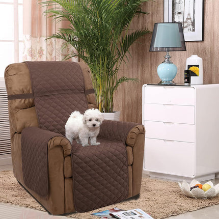 UNICE Home Reversible Sofa Cover Bundle Chair Cover(Sofa+Chair, Coffee)