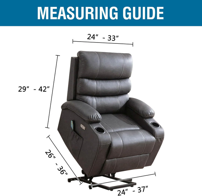 Stretch Couch Cover Recliner Cover Electric Power Lift Recliner Chair Cover Fitted Standard Large – product detail