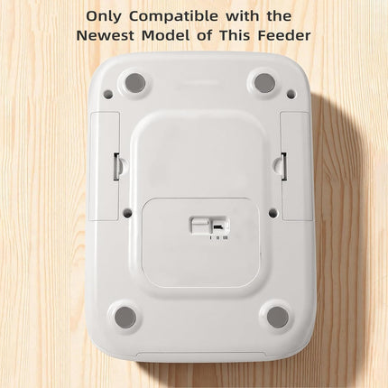 Adjustable Stand for Automatic Microchip Cat Pet Feeder, 0-20° Adjustable Angle, Reduces Joint Fatigue and Promotes Better Digestion for Pets, Easy to Install
