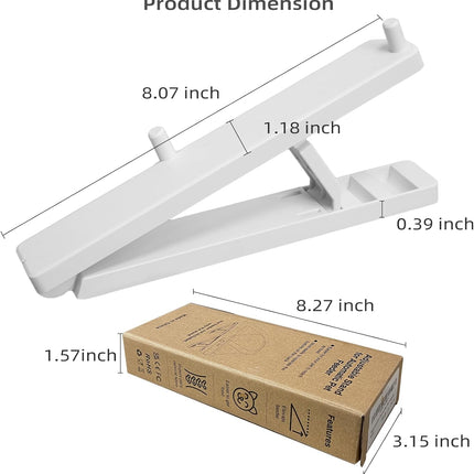 Adjustable Stand for Automatic Microchip Cat Pet Feeder, 0-20° Adjustable Angle, Reduces Joint Fatigue and Promotes Better Digestion for Pets, Easy to Install