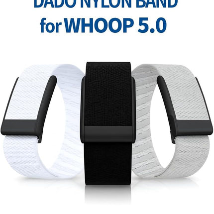 Nylon Soft Band Compatible with WHOOP 5.0, One, Peak, and Life | Adjtable, Durable & Secure Fit Strap | NOT for Gen 4