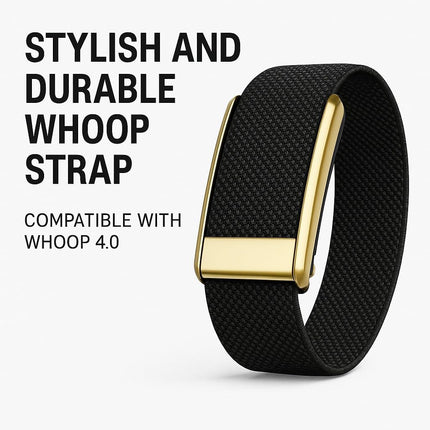 Premium Nylon Sport Band Compatible with WHOOP 4.0, Adjtable Stretch Wrist Strap for WHOOP Fitness Tracker–Breathable, Durable & Secure Fit Strap with Metal Buckle