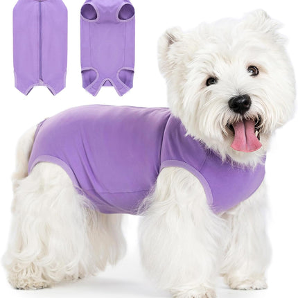 Dog Surgery Recovery Suit for Dogs After Surgery Female, Dog Onesie Suitical Neuter Puppy Spay Shirts, Post-Op Bodysuit Pajamas Anti Licking Abdominal Wounds Cone Alternative