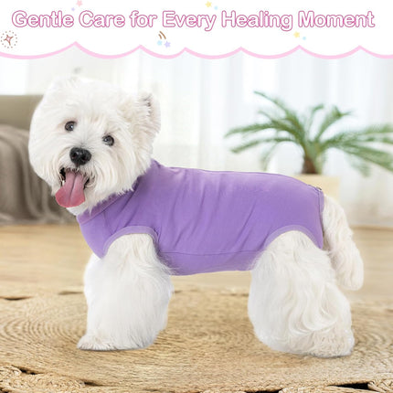Dog Surgery Recovery Suit for Dogs After Surgery Female, Dog Onesie Suitical Neuter Puppy Spay Shirts, Post-Op Bodysuit Pajamas Anti Licking Abdominal Wounds Cone Alternative