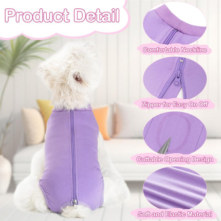 Dog Surgery Recovery Suit for Dogs After Surgery Female, Dog Onesie Suitical Neuter Puppy Spay Shirts, Post-Op Bodysuit Pajamas Anti Licking Abdominal Wounds Cone Alternative