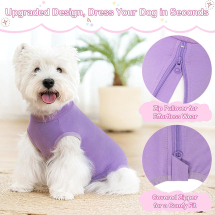 Dog Surgery Recovery Suit for Dogs After Surgery Female, Dog Onesie Suitical Neuter Puppy Spay Shirts, Post-Op Bodysuit Pajamas Anti Licking Abdominal Wounds Cone Alternative