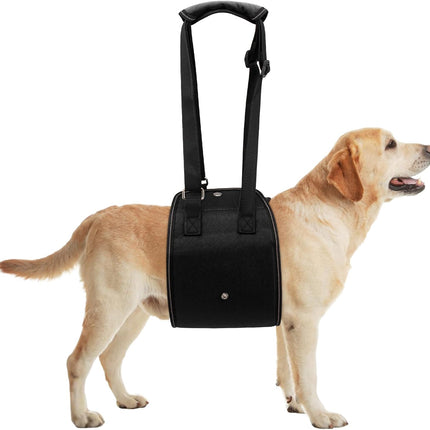 Dog Lift Harness Dog Sling for Large Dogs, Portable Dog Carrier Sling for Back Legs, Ajtable Hip Support Harness for Weak Rear Leg, Assist Senior Disabled Joint Injuried and After ACL