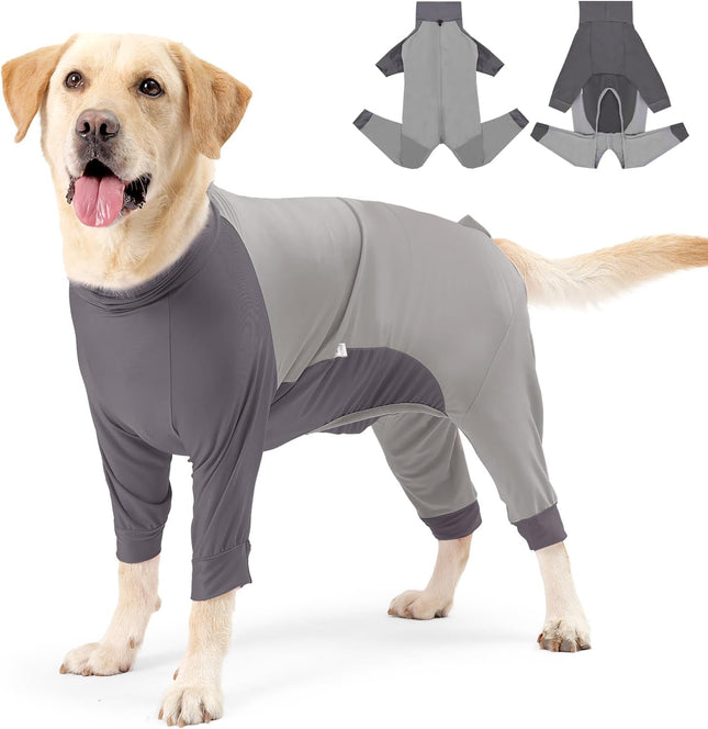 Recovery Suit for Dogs Dog Surgery Suit Long Sleeve Dog Onesie After Spay Neuter for V1258-DP02-F-697