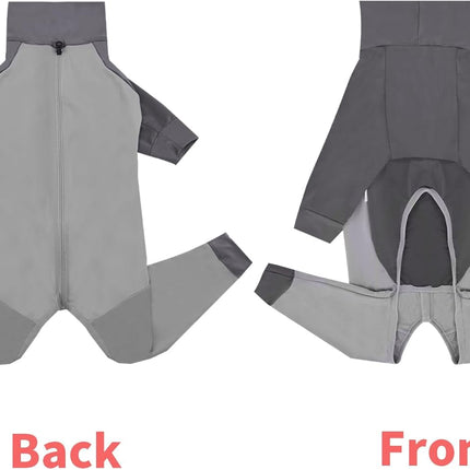 Recovery Suit for Dogs Dog Surgery Suit, Long Sleeve Dog Onesie After Spay Neuter for Female Dogs, Dog Surgical Recovery Body Suits to Prevent Licking Shedding Cone Alternative