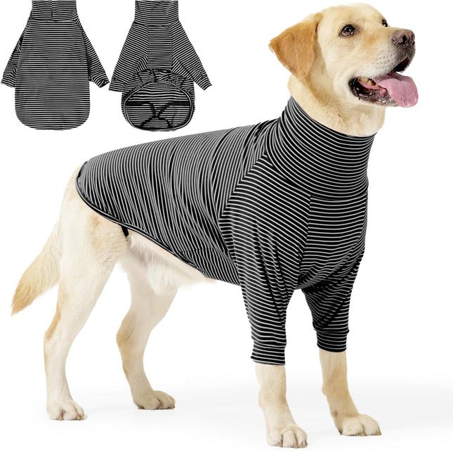 Recovery Suit for Dogs After Surgery Female Male Dog Onesie Neuter Spay Body Suit with V1258-DP02-F-698