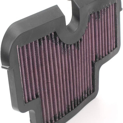 Motorcycle Air Cleaner Filter Element Assembly Replacement Compatible Fits for 2006-2008 Kawasaki EX650A Ninja 650R / EX650E Ninja 650 Black Red