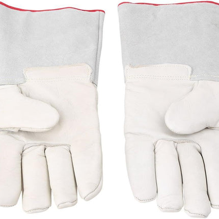 13.8 inch 35cm Long Cryogenic Gloves Low Temperature LN2 Liquid Nitrogen Protective Gloves Safety Frozen Gloves