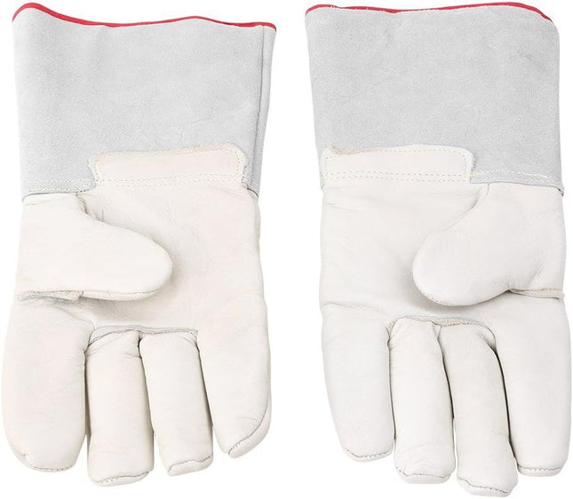 13.8 inch 35cm Long Cryogenic Gloves Low Temperature LN2 Liquid Nitrogen Protective Gloves Safety Frozen