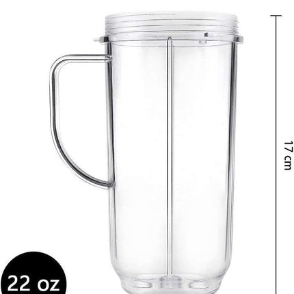 2X Cross blade with replacement 22oz cup for 250w Magic bullet MB1001 Blender
