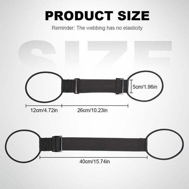 Multi Use Strong Adjustable Luggage Connector Straps 2026 New Flexible and Adjustable Elastic Fastening – product detail