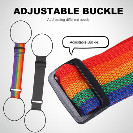 Multi Use Strong Adjustable Luggage Connector Straps, 2026 New Flexible and Adjustable Elastic Fastening Belt for Luggage Strap, Add a Bag Easy to Travel Suitcase (Black 2Pcs)