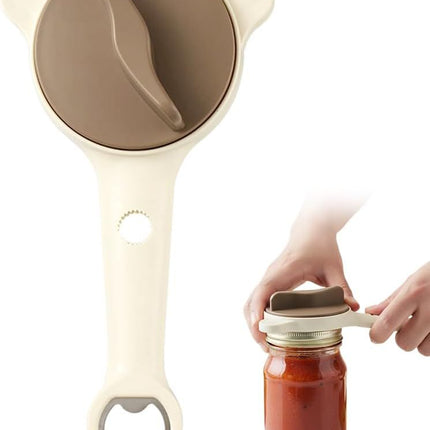 4-in-1 Jar Opener, 2026 New Adjustable Stainless Steel Jar & Bottle Opener Lid Remover for Weak Hands & Seniors, Can Opener with Ergonomic Handle, Friendly Kitchen Gadget (1)