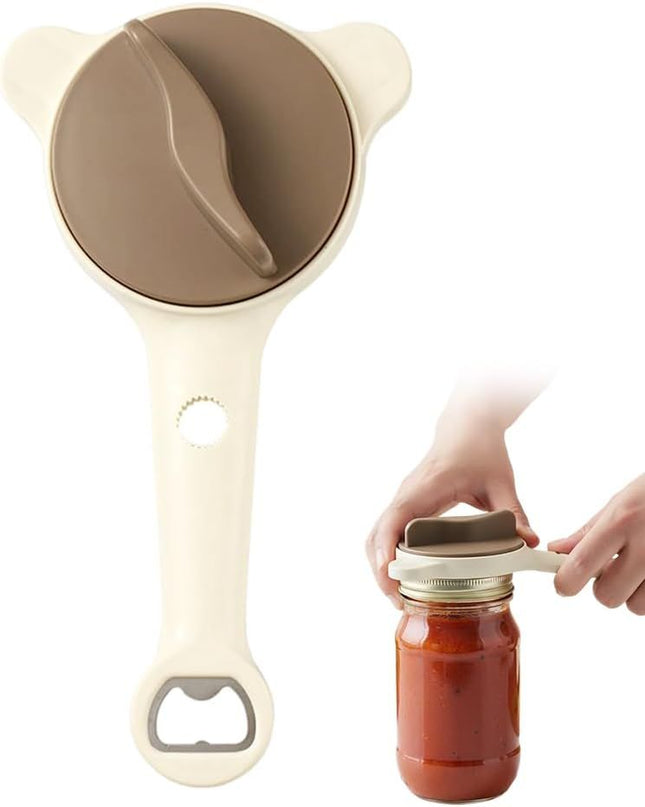 4-in-1 Jar Opener 2026 New Adjustable Stainless Steel Jar & Bottle Opener Lid Remover for