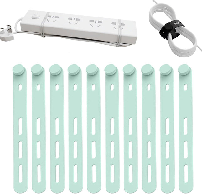 10 Pack Reusable Silicone Cable V1258-DP02-F-859