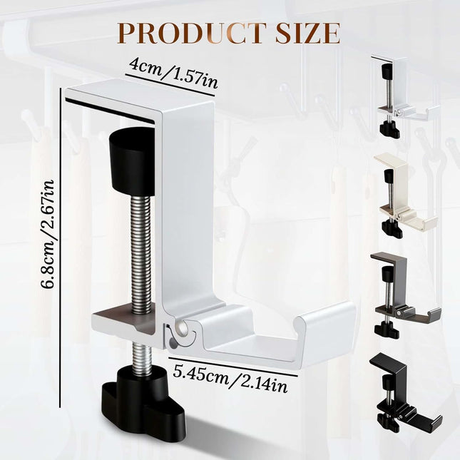 Headphone Stand Purse Hook for Table Foldable Space-Saving Headphone Bag Holder Multifunctional Desk – product detail