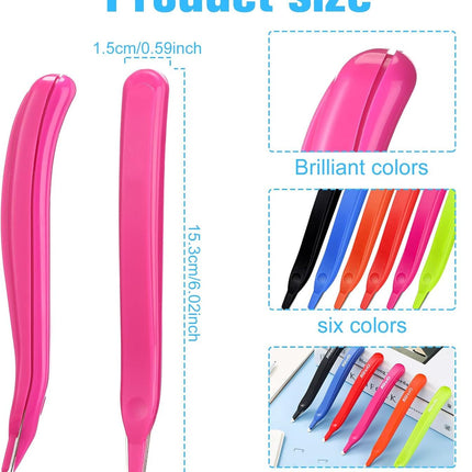 24 Pcs Magnetic Staple Remover Bulk Staple Remover Puller Removing Pen Operation Christmas Tool Gifts Rubberized Office School Gift(Candy Color)