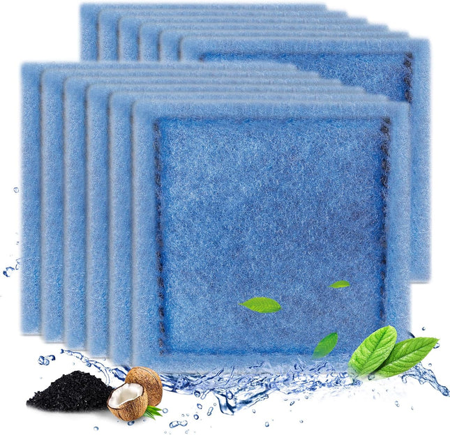 12 Pack Rite-Size C Filter Cartridges Compatible with Marineland Penguin PRO Power Filters 275/375