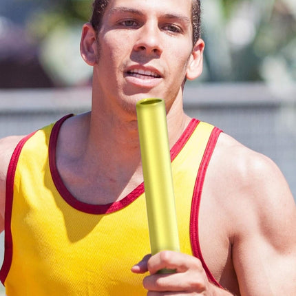 3 Pcs Aluminum Track Field Relay Baton Race Batons Equipments Running Track Relay Batons Suitable for Sports Outdoor Practice Athlete Students Office Field Race Tools