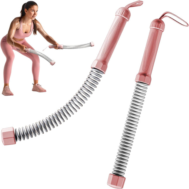 2PCS Weighted Ropeless Battle Ropes 3.5 lbs in total Heavy Duty Workout Rope for Home V1258-DP02-WO-376