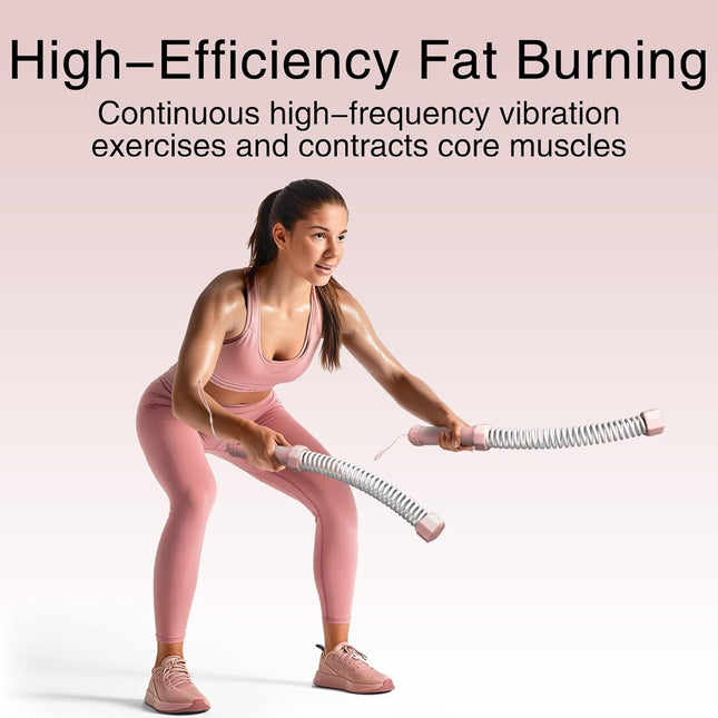 2PCS Weighted Ropeless Battle Ropes 3.5 lbs in total Heavy Duty Workout Rope for Home – product detail