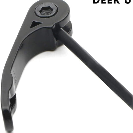 Road Mountain Bicycle MTB Wheel Hub Front and Rear Skewers Quick Release Clip Bolt Lever Axle QR 145/180 mm, a Pair
