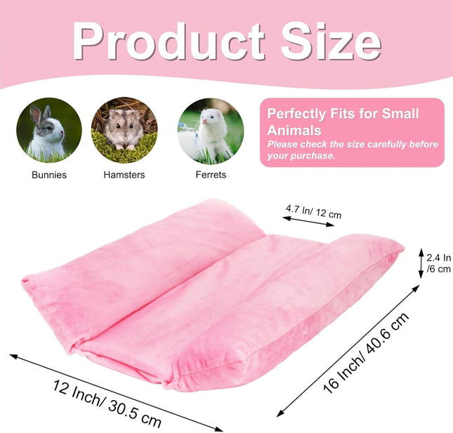 16 x 12 Soft Bunny Bed Thick Rabbits Concave Beds Reversible Cuddle Cushion Plush Mat – product detail