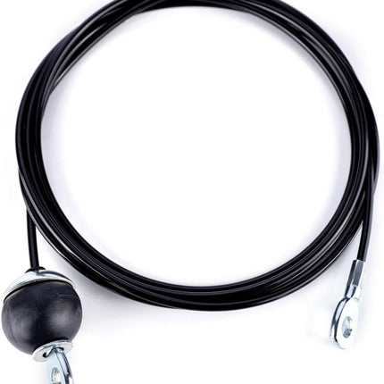 Fitness Pulley Cable,Replacement Cable Machine Accessories,Cable Attachments for Gym -Thick 5mm(0.2inch) Heavy Duty Steel Wire Rope Home  59"