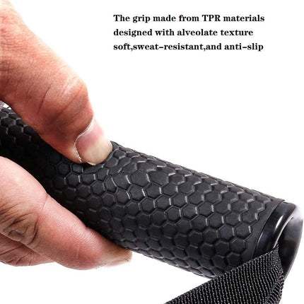 Exercise Cable Handles,Cable Machine Attachment Handles Compatible with Machines,Super Strong Nylon Webbing for Resistance Training(1 Pairs)