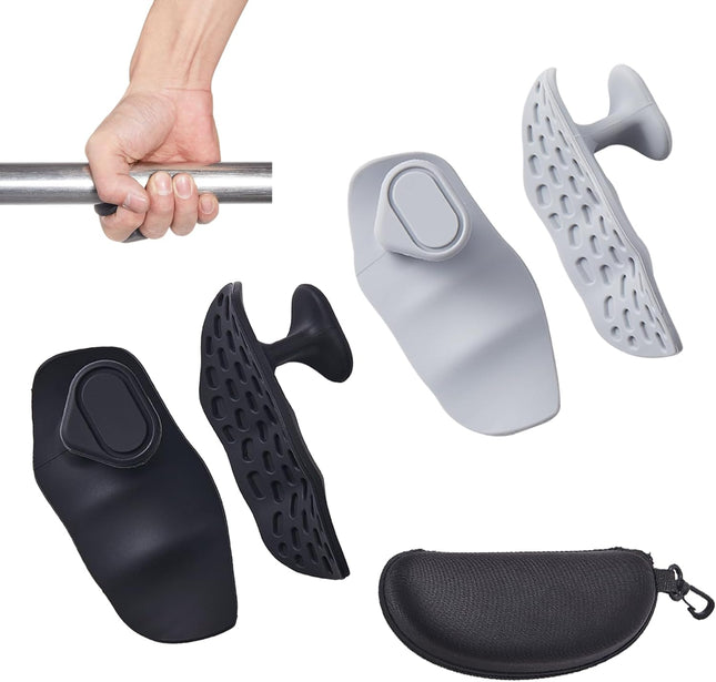 Anti-Slip Workout Rubber Weight Grips Ergonomic Hand Protector Gloves for Lifting Palm Protection