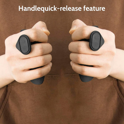 Weight Lifting Grips - Rubber Anti-Slip Workout Grips, Ergonomics Hand Protector Gloves for Gym Training and Exercise, Dumbbell, Bar Pad, Pull Up Men Women, No Sweaty (Black)