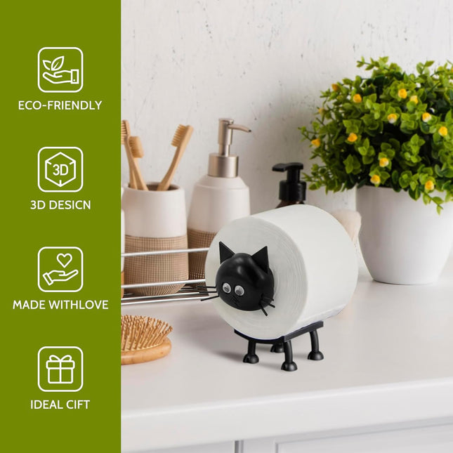 Cat Toilet Roll Holder Tissue Paper Storage Stand – product detail