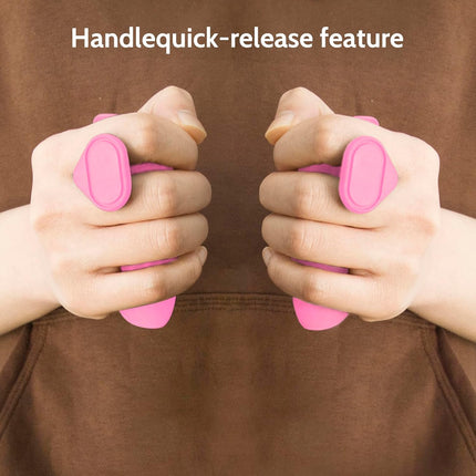 Weight Lifting Grips - Rubber Anti-Slip Workout Grips, Ergonomics Hand Protector Gloves for Gym Training and Exercise, Dumbbell, Bar Pad, Pull Up Men Women, No Sweaty (Red)