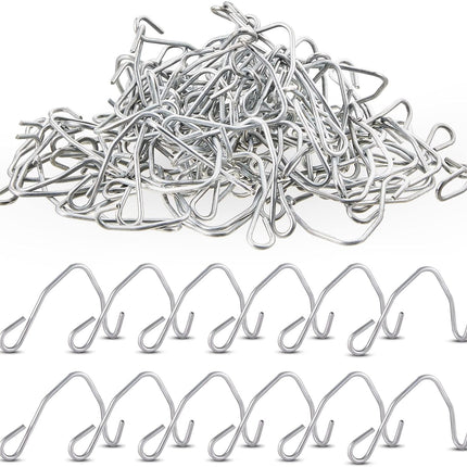 300 Pieces T Post Wire Clips Fence Fencing for Securing Galvanized Steel Barbed Garden Farm Highway Sport Fences
