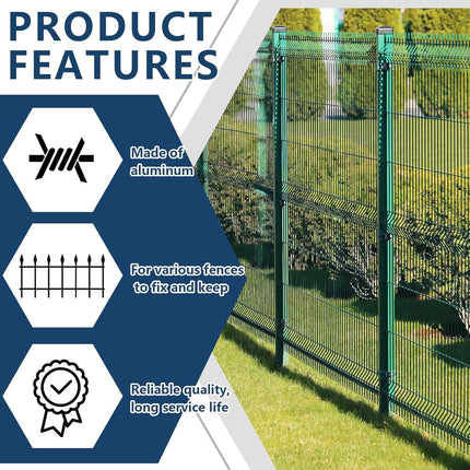 300 Pieces T Post Wire Clips Fence Fencing for Securing Galvanized Steel Barbed Garden Farm Highway Sport Fences