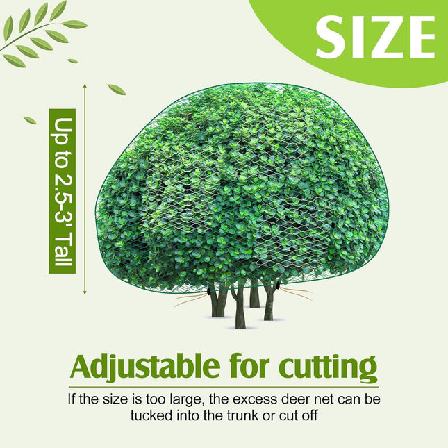 6 Pcs Deer Netting for Shrubs up to 2.5-3' Tall 5.9 x Ft Plant Trees – product detail