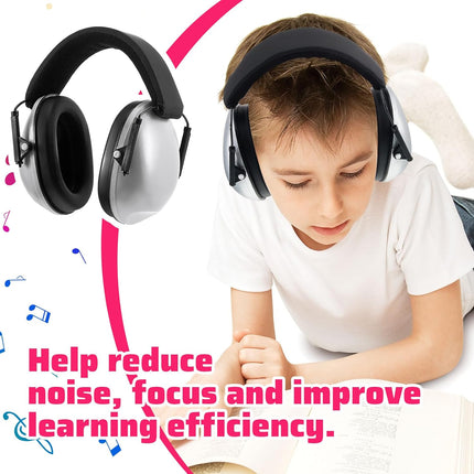 8 Pcs Kids Ear Protection Noise Cancelling Headphones Reduction Muffs 27dB Hearing (8 Colors) Colors