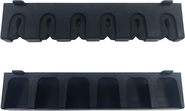 Vertica Fishing Rod Holders Wall-Mounted Racks Pole Holders Fishing Rack Store 6 Rods or Combos
