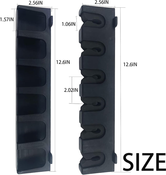 Vertica Fishing Rod Holders Wall-Mounted Racks Pole Holders Fishing Rack Store 6 Rods or Combos – product detail