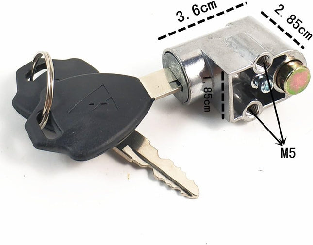 2-button lock suitable for e-bike electric bike scooter safe locker – product detail