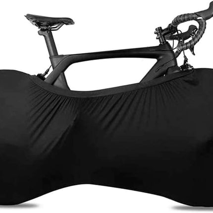 Bike Wheel Cover Indoor Dust-Proof and High Elasticity Bicycle Bag Black Large