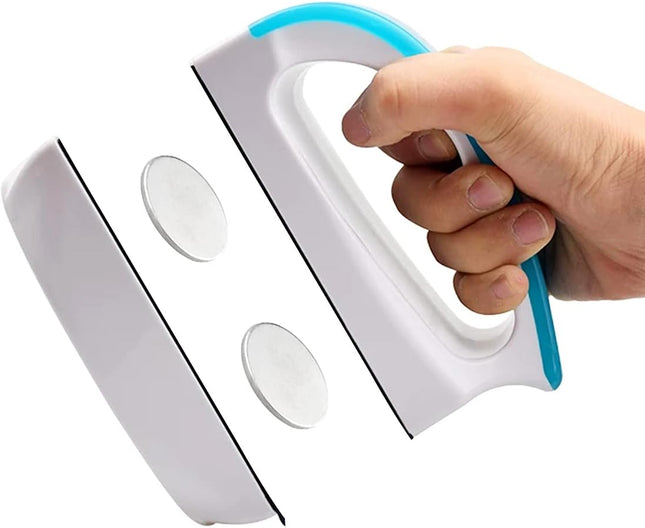 Petluno Magnetic Aquarium Glass Cleaner Fish Tank Glass Algae Scrapers Floating Scrubber Cleaning Brush
