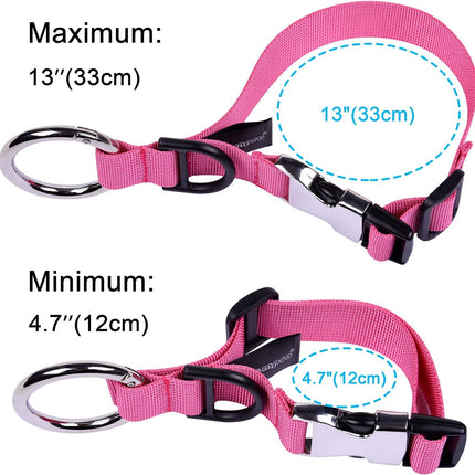 Petluno Luggage for adding a bag, adjustable suitcase strap, luggage connector, Pink, One_size pink